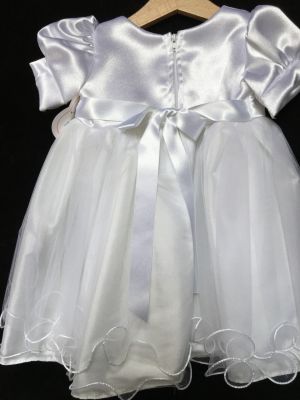 Kinder Christening Dress White 6-12 mths #3